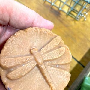 Cocoa butter &cocoa dragonfly natural artisan soap